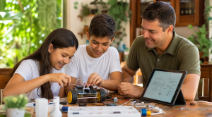 interesse por ciência e tecnologia em casa
